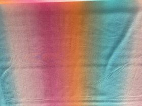 Puuvilla Voile: Sateenkaarenraidat