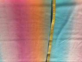 Puuvilla Voile: Sateenkaarenraidat