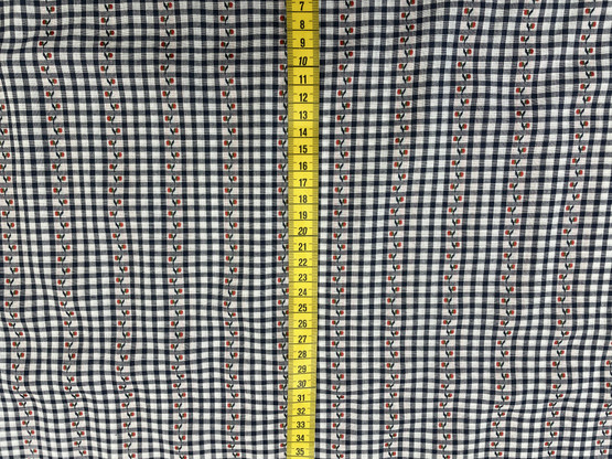 Puuvilla: Ruudut ja kukkaset