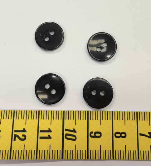Nappi: musta 12mm