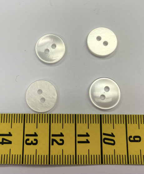 Nappi: Valkoinen 13mm