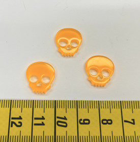 Nappi: Pääkallo, Hohtaa pimeässä