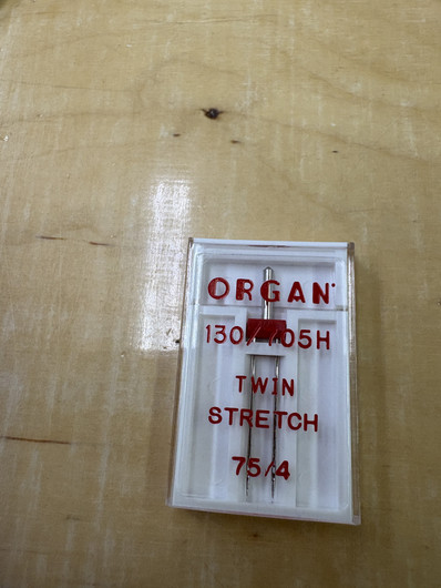 Organ Needles Twin Stretch Kaksoisneula 4mm