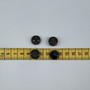 Ruskea kanta nappi 14mm