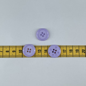 Vaalea lila nappi 20mm