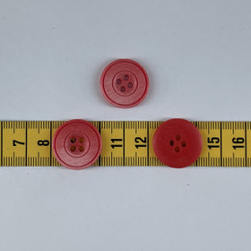 Liuku värjätty oranssi nappi