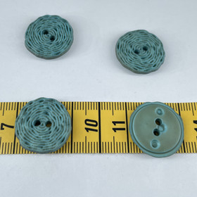 Kukka nappi 20mm Siniharmaa