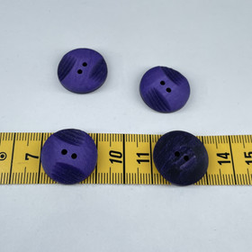 Tummanlila puunappi 20mm