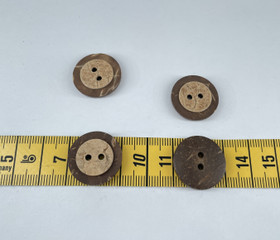 Kaksivärinen Puunappi 20mm