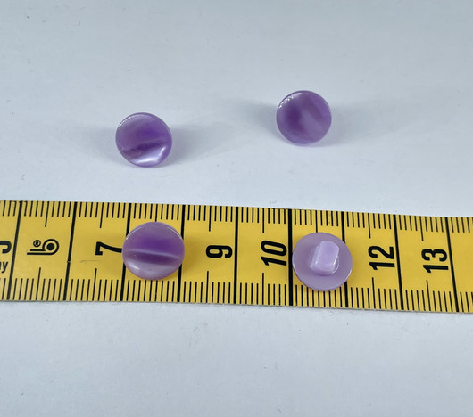 Kiiltävä lila, kantanappi 11mm