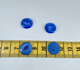 Sähkönsininen nappi 14mm