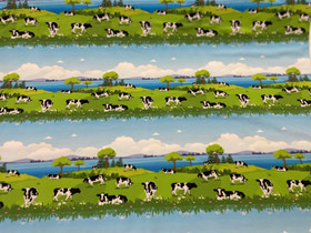 Lehmät laitumella trikoo