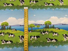 Lehmät laitumella trikoo