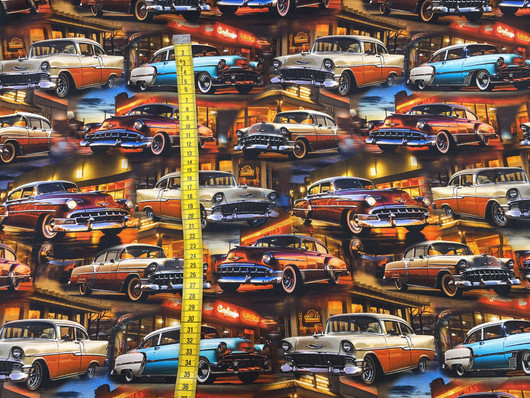 Vintage autot trikoo