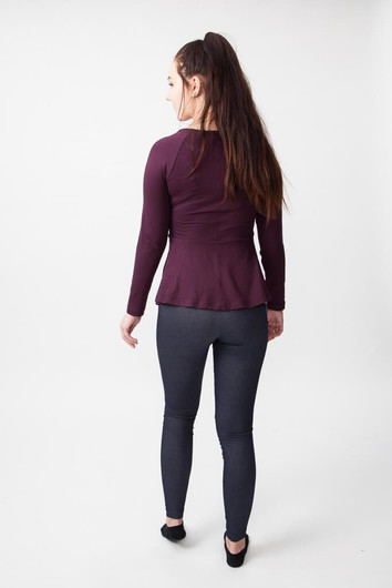 Naisten peplum-paidat 32-56 Paperikaava