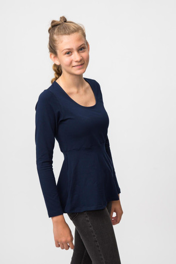 Naisten peplum-paidat 32-56 Paperikaava