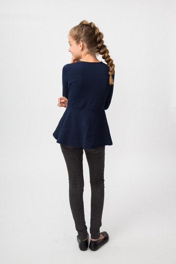 Naisten peplum-paidat 32-56 Paperikaava