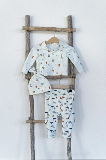 Btrendy vauvan 3 osainen asu paperikaava 