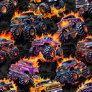 Joustocollege: Liekkimonsteriautot