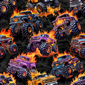 Joustocollege: Liekkimonsteriautot