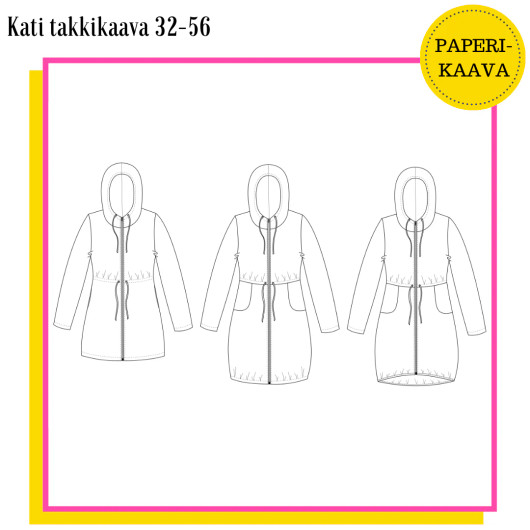 Unelmallinen Kati takkikaava