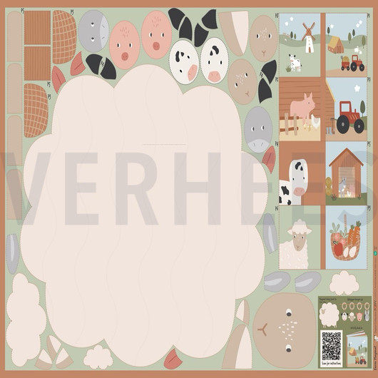 Ommeltava vauvan matto+ lelut