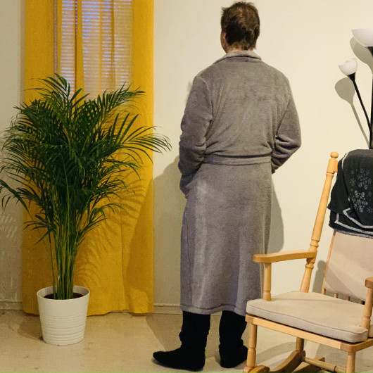 Unisex kylpytakki paperikaava