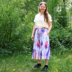 Unelmallinen Sari housuhame paperikaava