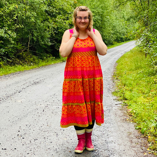 Ellen tunika- ja mekkopaperikaava