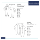 Naisten jumpsuit 32-56 Paperikaava