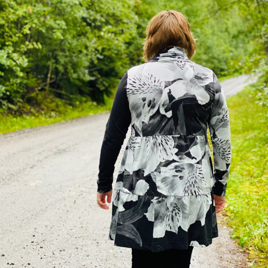 Ellen tunika- ja mekkopaperikaava