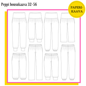 Unelmallinen Peppi housupaperikaava