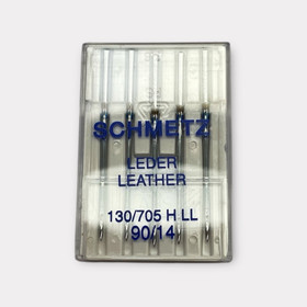 Schmetz leather (nahka) koneneula 130/705 HLL 90/14