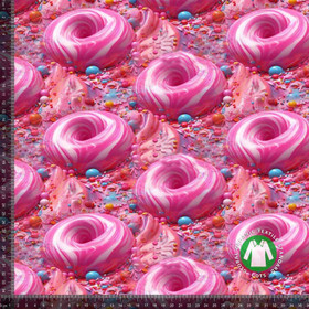 Trikoo:  Vaaleanpunaiset Donitsit