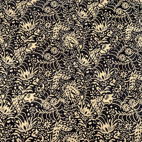 Puuvillakangas Kultaiset lehdet