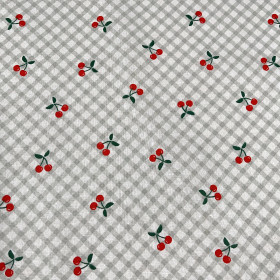 Puuvillakangas: Kirsikat