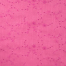 Viskoosi/Pellava Broderatut köynökset Pinkki