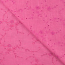 Viskoosi/Pellava Broderatut köynökset Pinkki