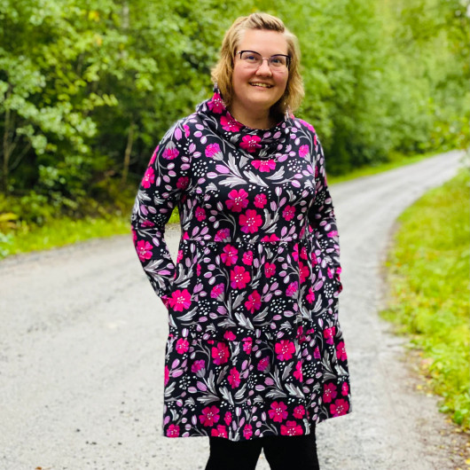 Ellen tunika- ja mekkopaperikaava