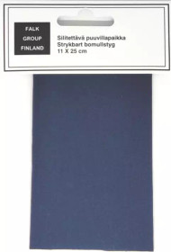 Silitettävä ohut puuvillapaikka Tummansininen