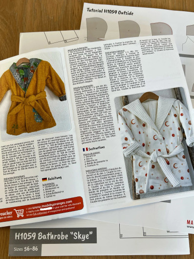 Miss Doodle kylpytakin paperikaava lapsille 