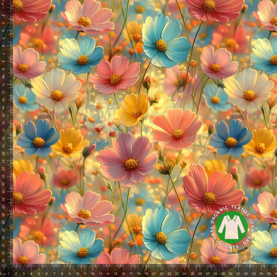 Trikoo: Aurinkoiset kukat