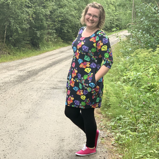 Unelmallinen Anita, Anne ja Helena mekkokaavat (Paperikaava)