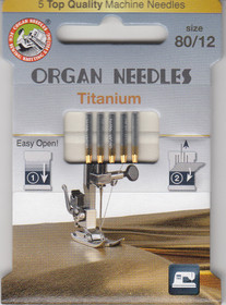 Organ Needles Titanium koneneula
