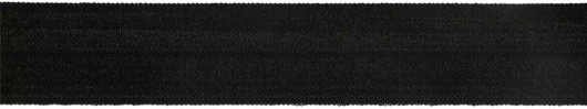 Elastinen Kanttausnauhan 20mm Musta