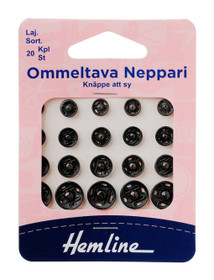 Ommeltava Nepparilajitelma  Musta