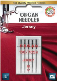 Organ Needles Jersey 130/705h, 80/12 
