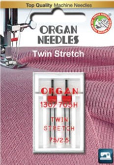 Organ Needles Kaksoisneula 2,5mm