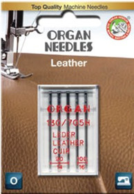Organ Needles Leather neulapaketti