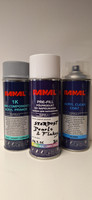 Merkkikohtainen spray värikoodin mukaan + Pohjamaali & Lakka